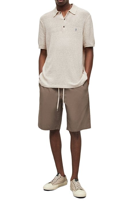 BRICE SS POLO ECRU MARL 3