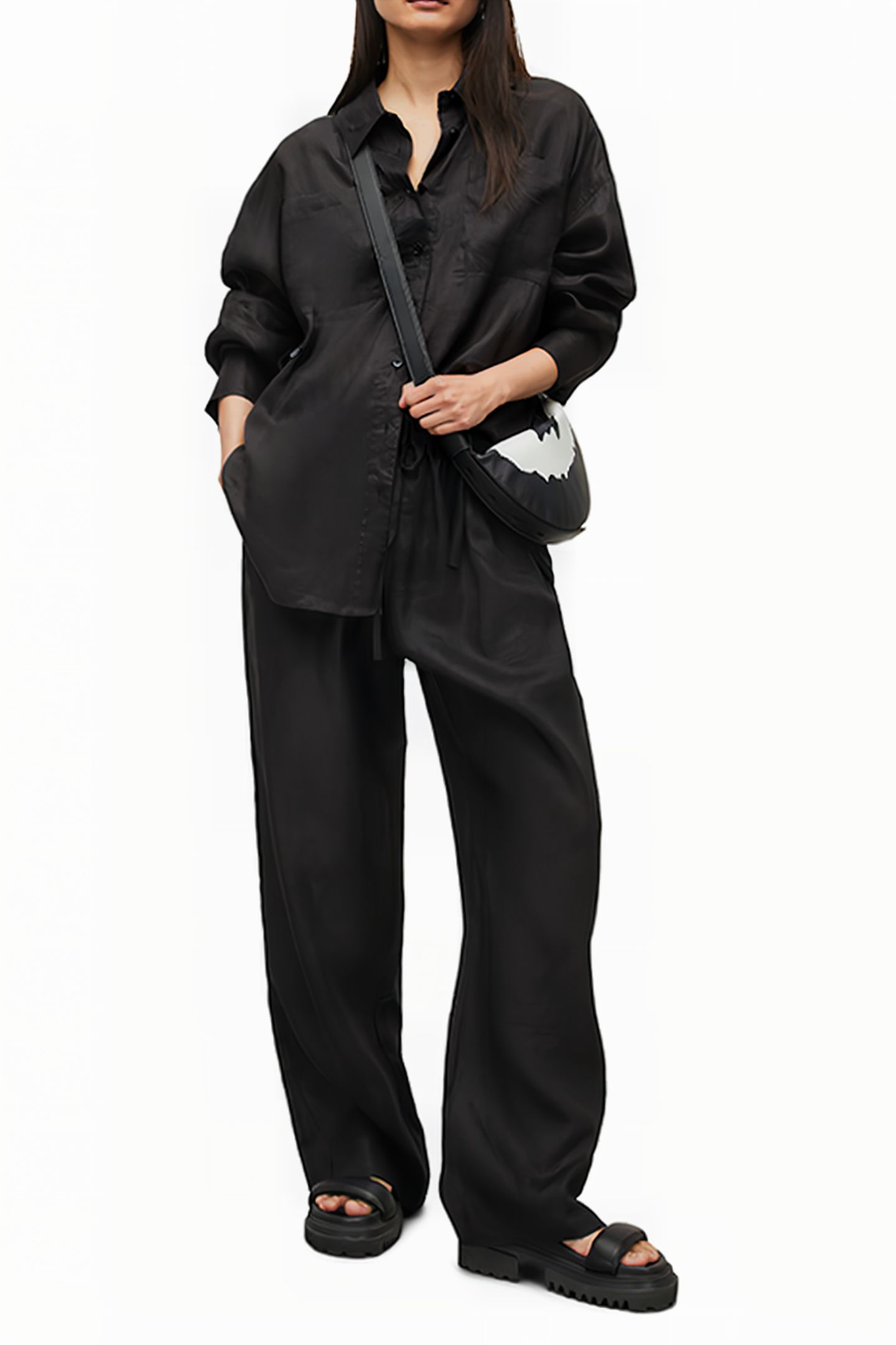INEZ SHIRT BLACK 3