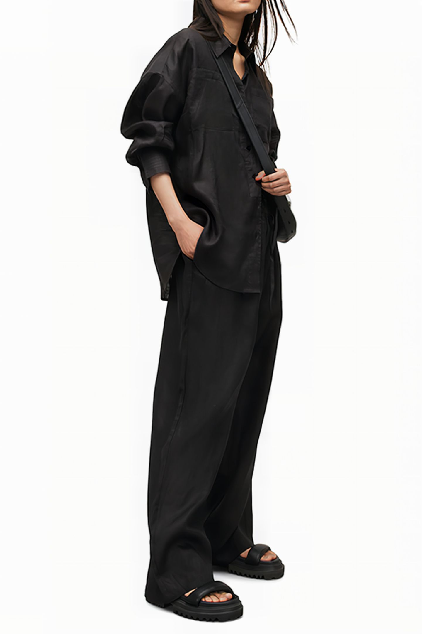 INEZ SHIRT BLACK 4