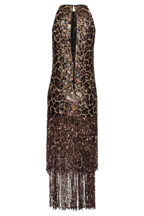 AROMATICO ABITO PAILLETTES MAC MULTI BEIGE/BLACK 7