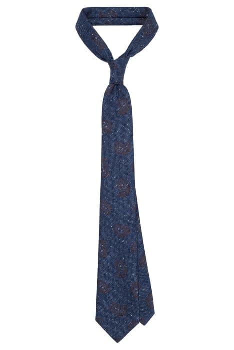 BLUE PAISLEY TIE 1