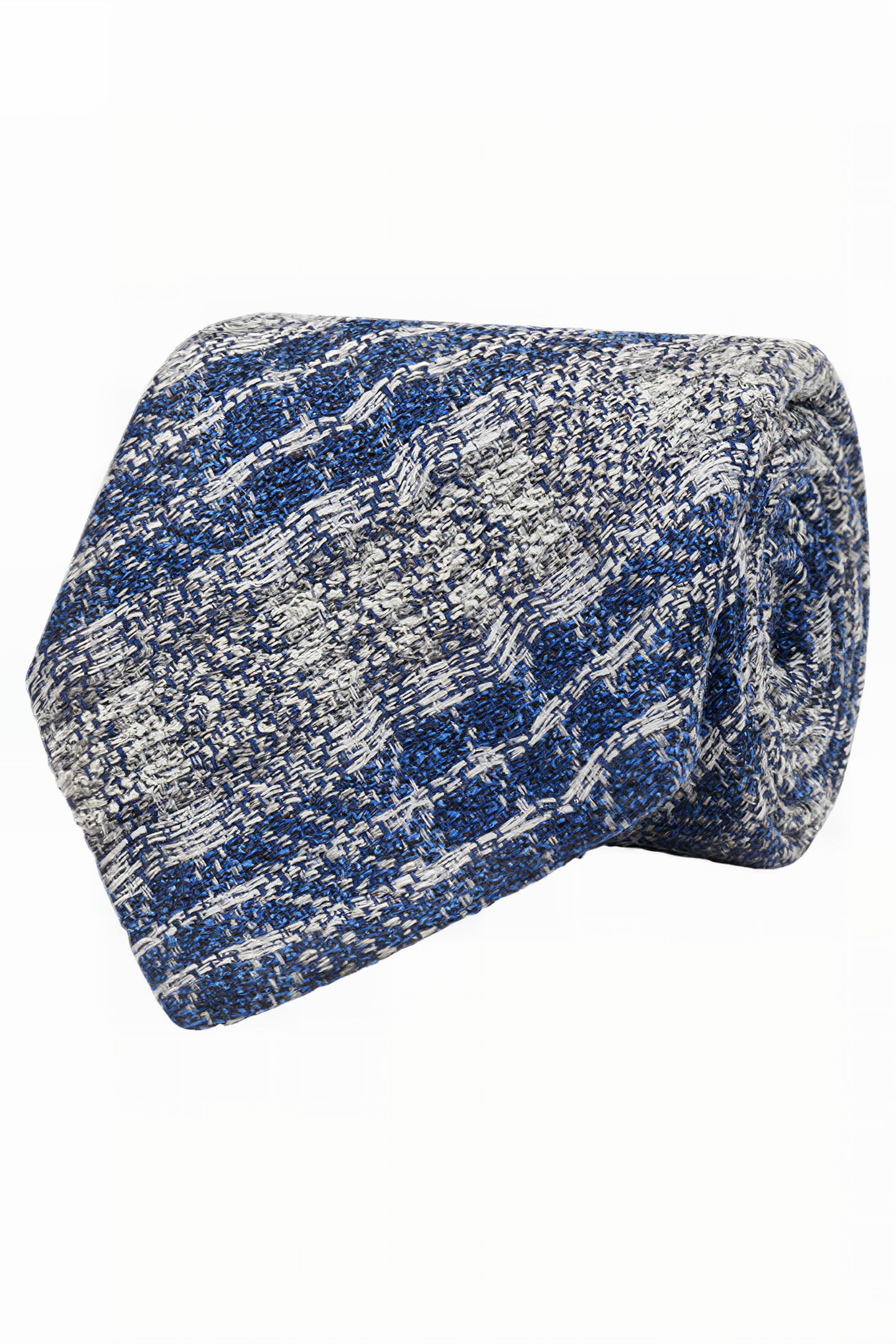 BLUE CHECKED TIE 1