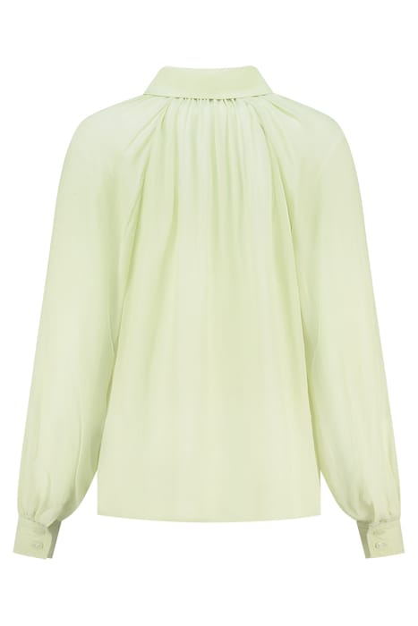 RUNA LOOSE BLOUSE GREEN LIGHT 2