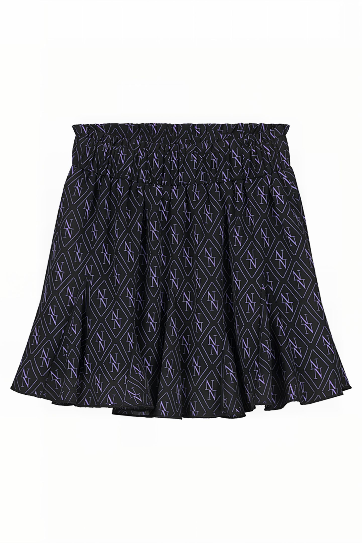 WINONA SKIRT BLACK/PURPLE 1