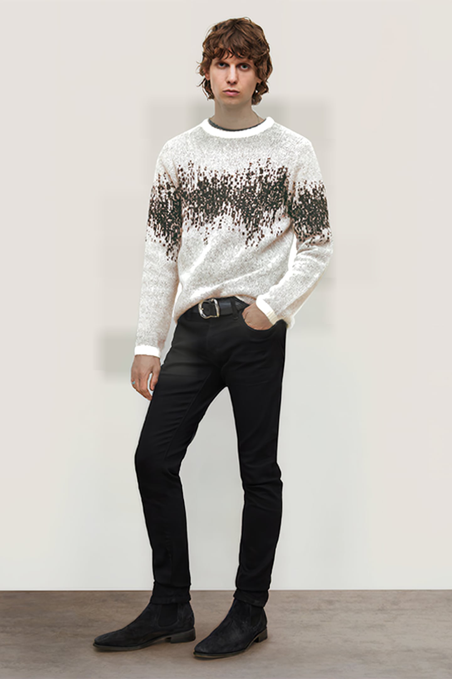 STERLING LS HEARTBEAT MOHAIR CREW WHITE 3