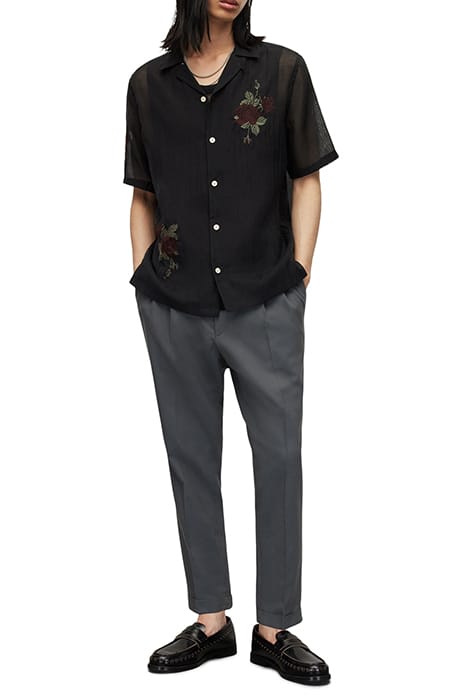 WILDROSE SS SHIRT JET BLACK 3