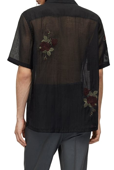 WILDROSE SS SHIRT JET BLACK 2