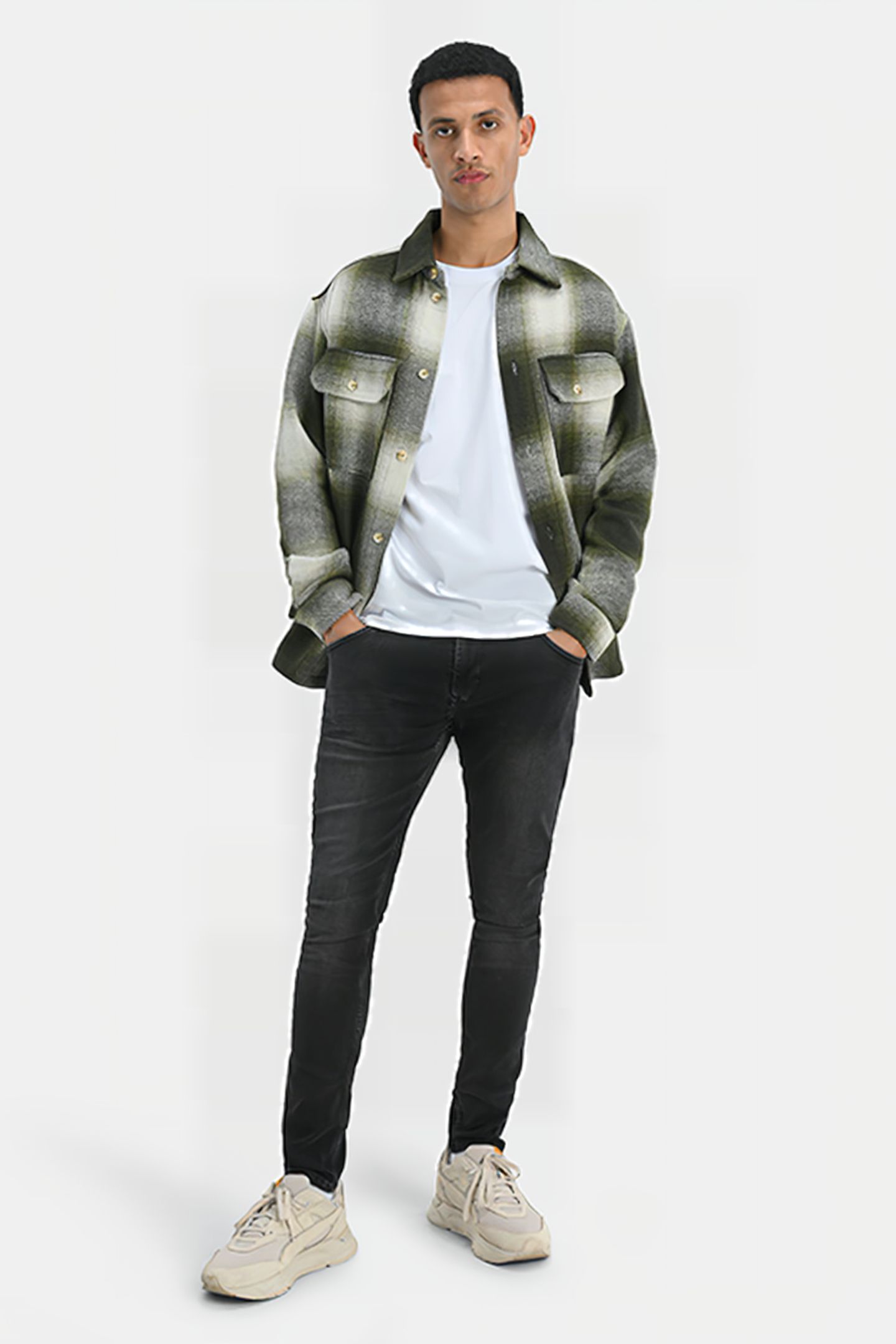 MA-SBSKINNY JEANS JACK WASHED BLACK L34 BLACK DENIM 5