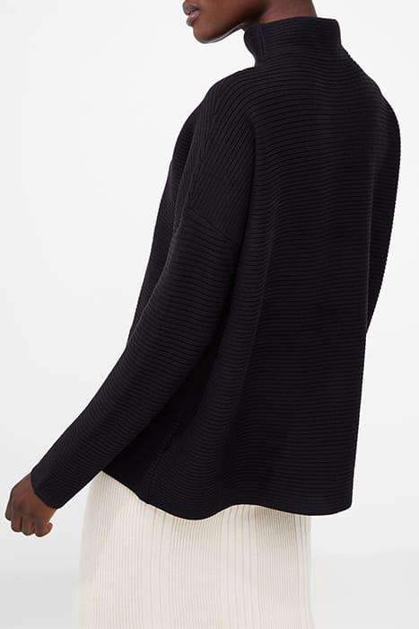 BABYSOFT RIBBED MK NK JUMPER BLACK 5