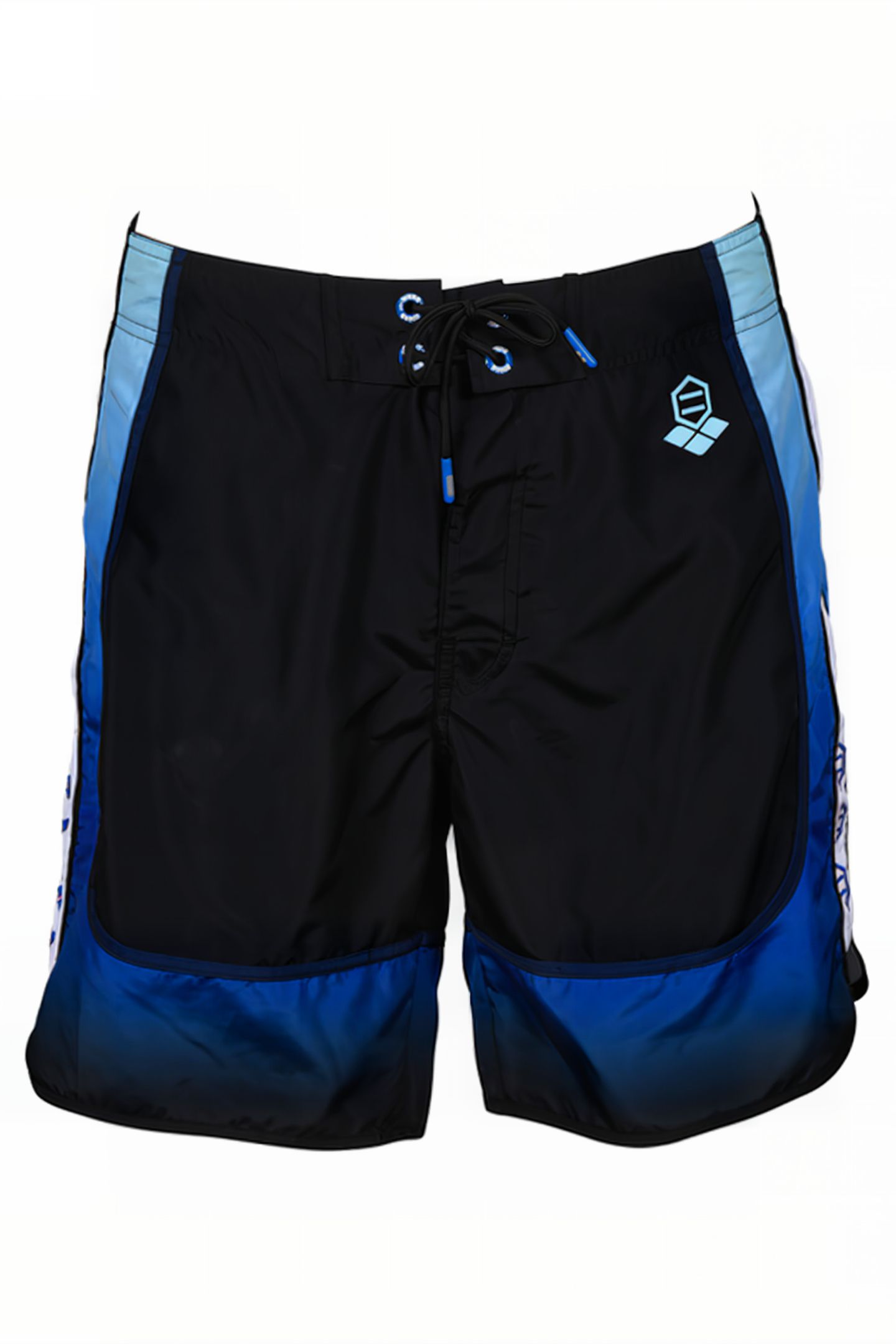 M NETTUNO BERMUDA BLACK NEON BLUE MULTI WHIT 4