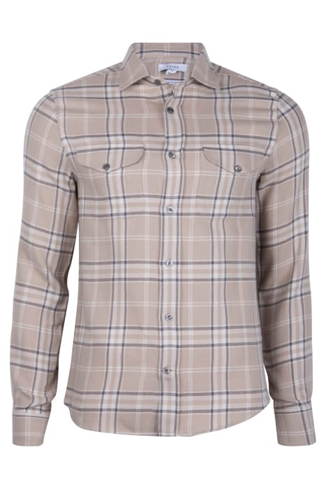 ORLANDO CASUAL SHIRT — SAND 1