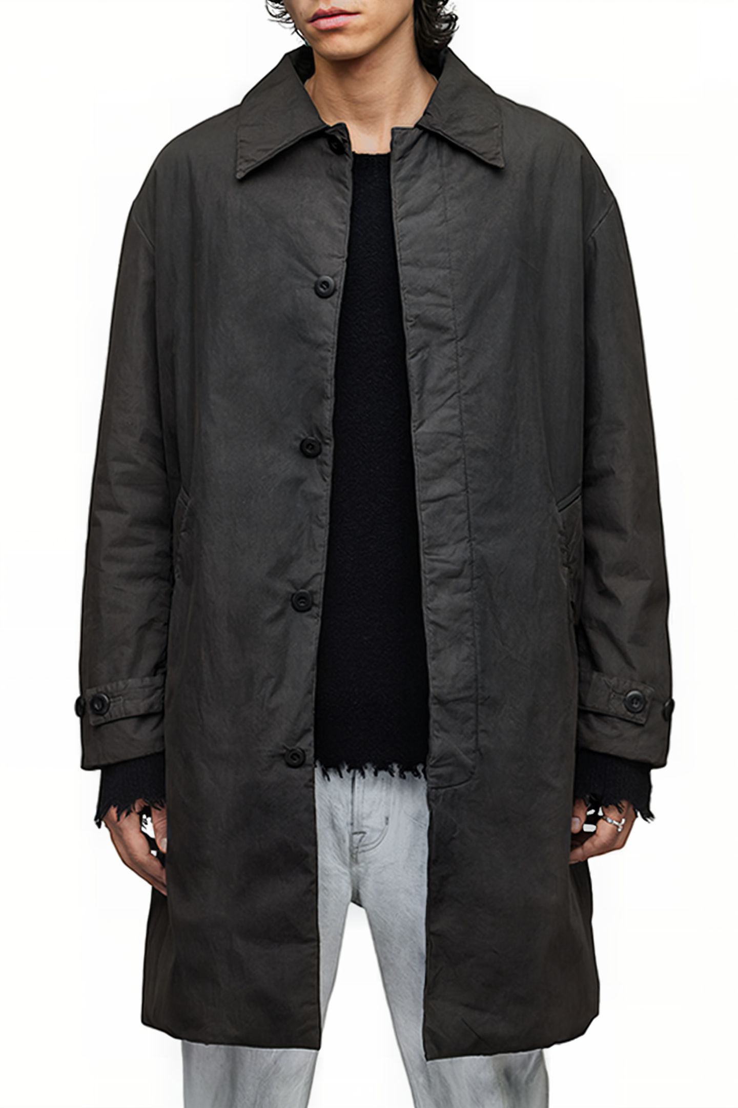 BOLAN COAT PIPE GREY 1