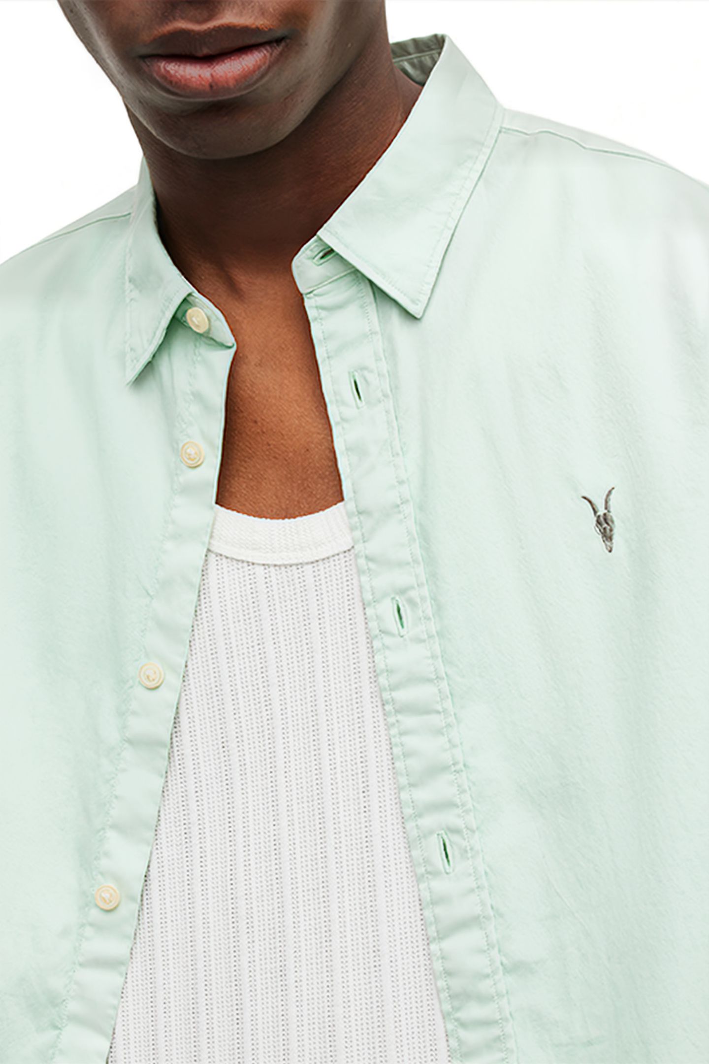 HAWTHORNE LS SHIRT AQUATIC BLUE 4