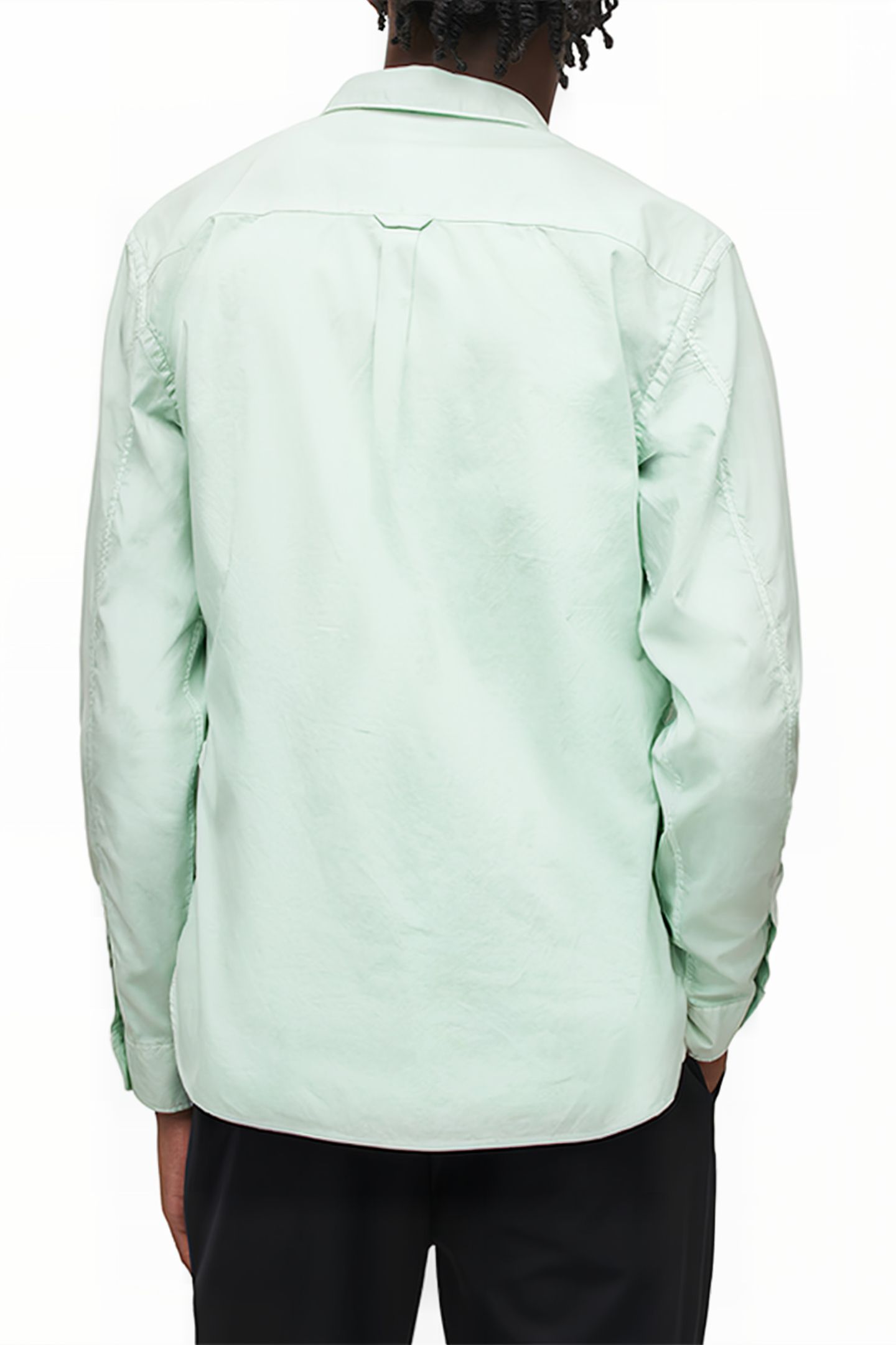 HAWTHORNE LS SHIRT AQUATIC BLUE 2