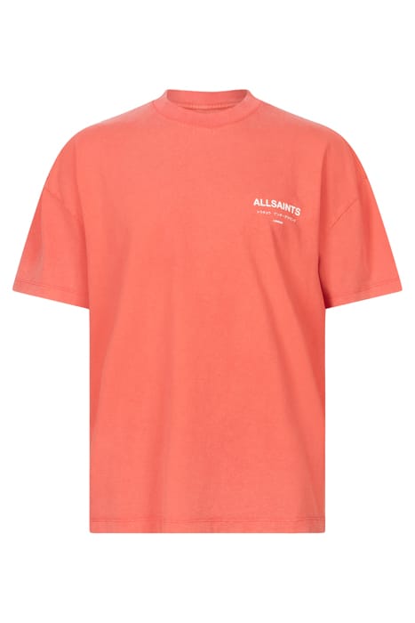 UNDERGROUND SS CREW RUBY RED/CALA WHTE 6