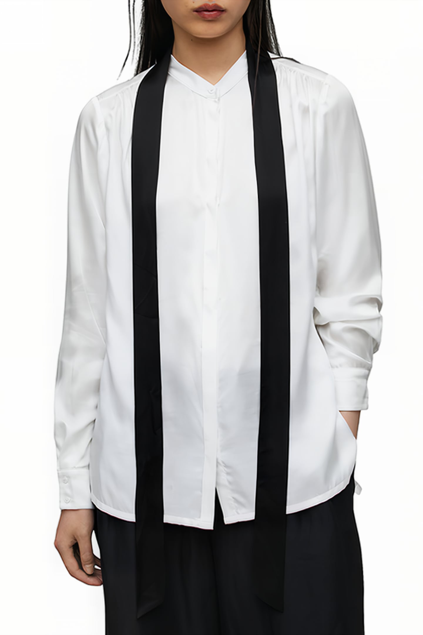 TONI SHIRT WHITE/BLACK 1
