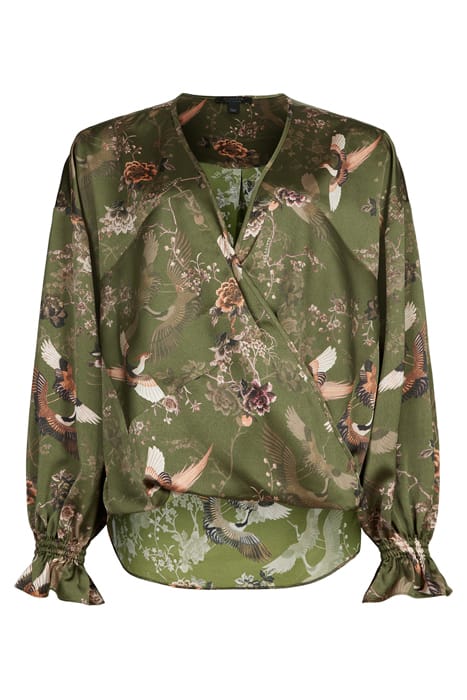 PENNY PEGGY TOP KHAKI GREEN 6
