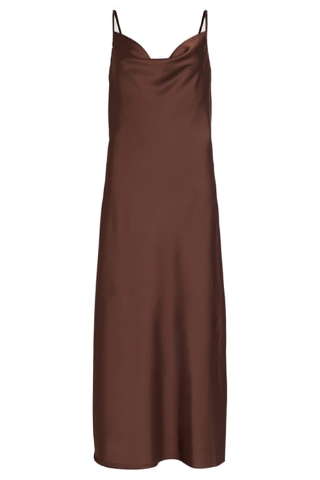 HADLEY DRESS WARM CACAO BROWN 6