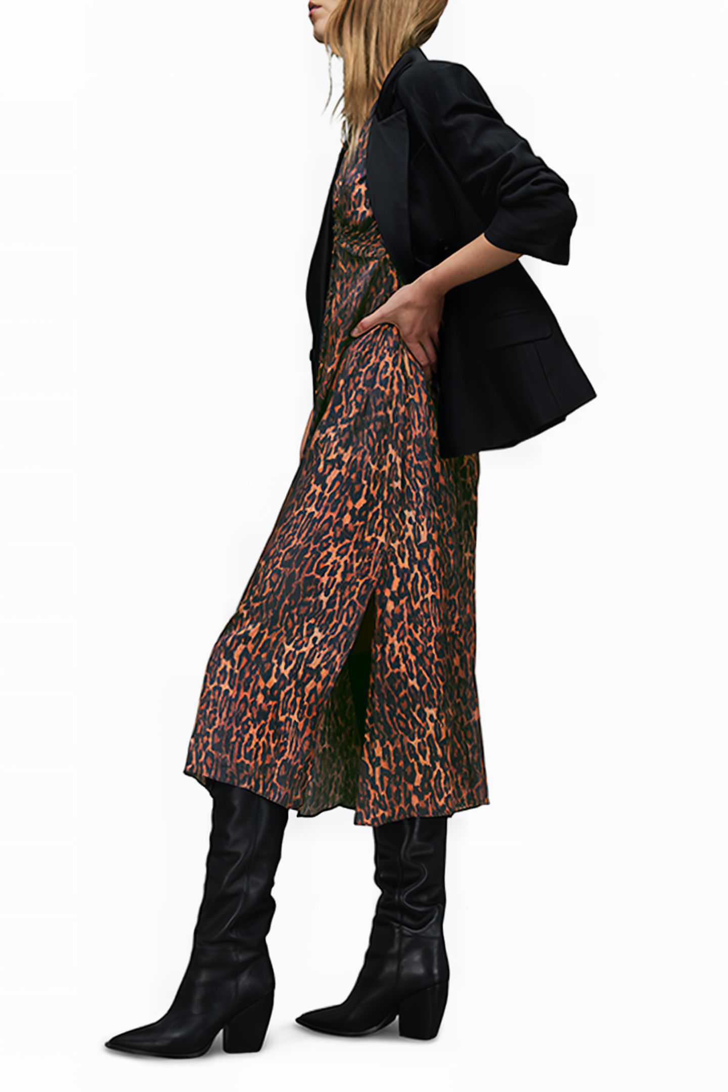 DREA ANITA DRESS NATURAL BROWN 3