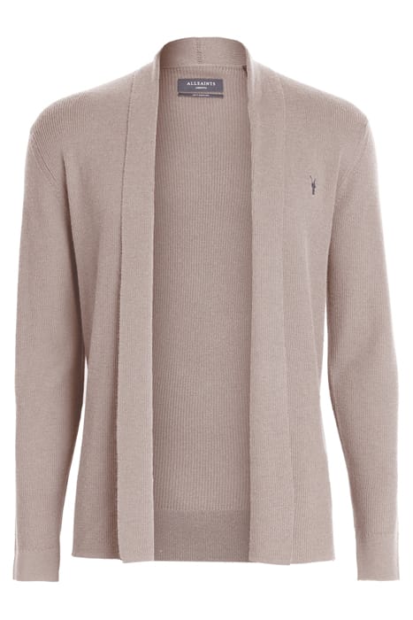 MODE MERINO OPEN CAR STONE TAUPE MARL 6