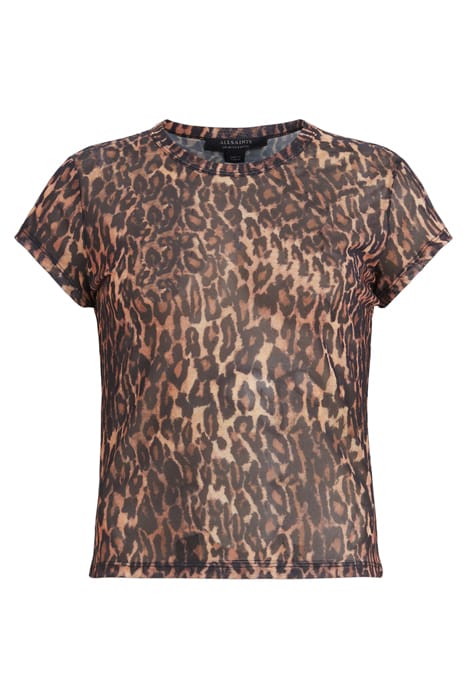 ELLIE ANITA SS TOP NATURAL BROWN 5