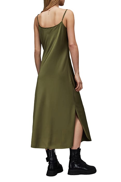 HADLEY DRESS KHAKI GREEN 3