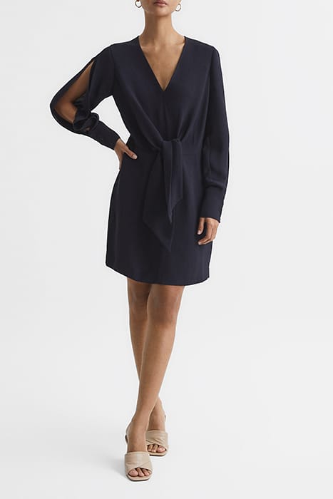 DIANA MINI DRESS — NAVY 2