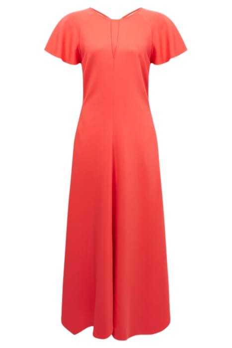 ELENI MIDI DRESS — CORAL 6