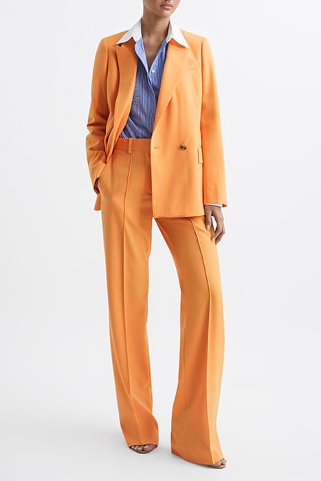 EMMY BLAZER ORANGE BLAZER — MEASUREMENTS OF MODEL 4