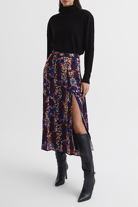 KATIA MIDI SKIRT — BLACK 3