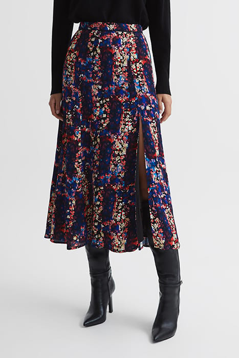 KATIA MIDI SKIRT — BLACK 1