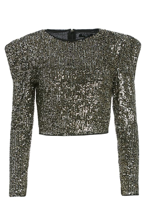 MARCIANO BY GUESS SPARKLE IN THE DARK JET BLACK MULTI 5