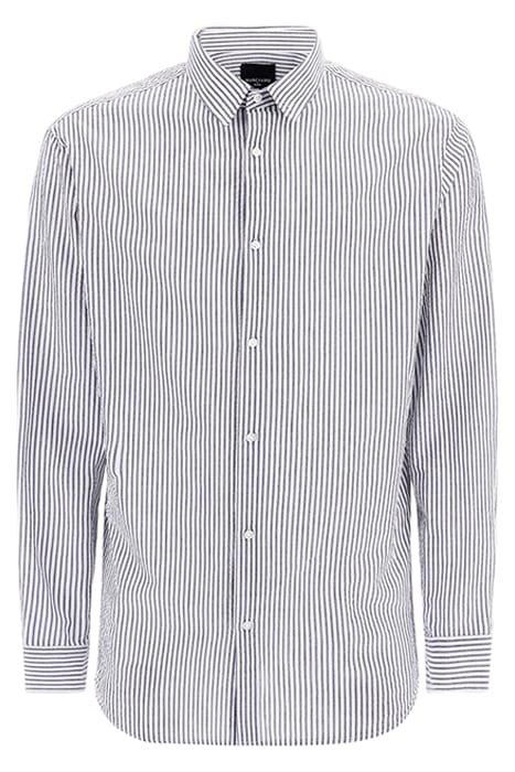 MARCIANO BY GUESS JOE COLLAR NOTCHE BLUE AND WHITE CASUAL SH 4