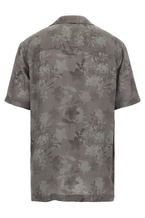 MARCIANO BY GUESS BILLY BOWLING SHIRT MOSSY GREEN FLOWER CAS 6