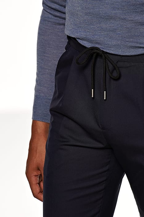 NAVY DRAWSTRING AMES TROUSERS 4