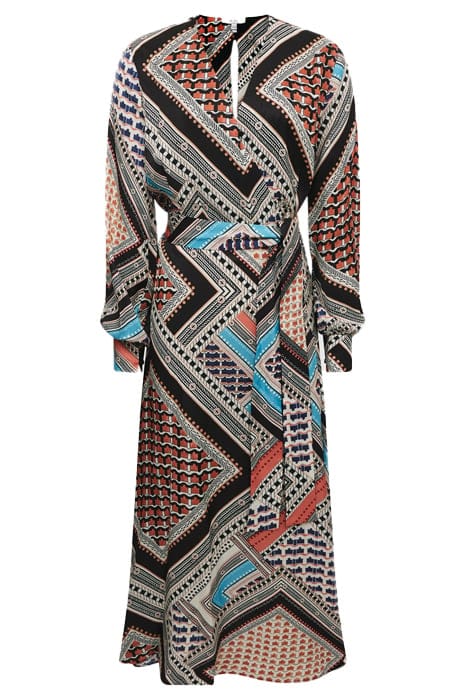 ALEGRA MIDI DRESS — PINK/BLUE 7