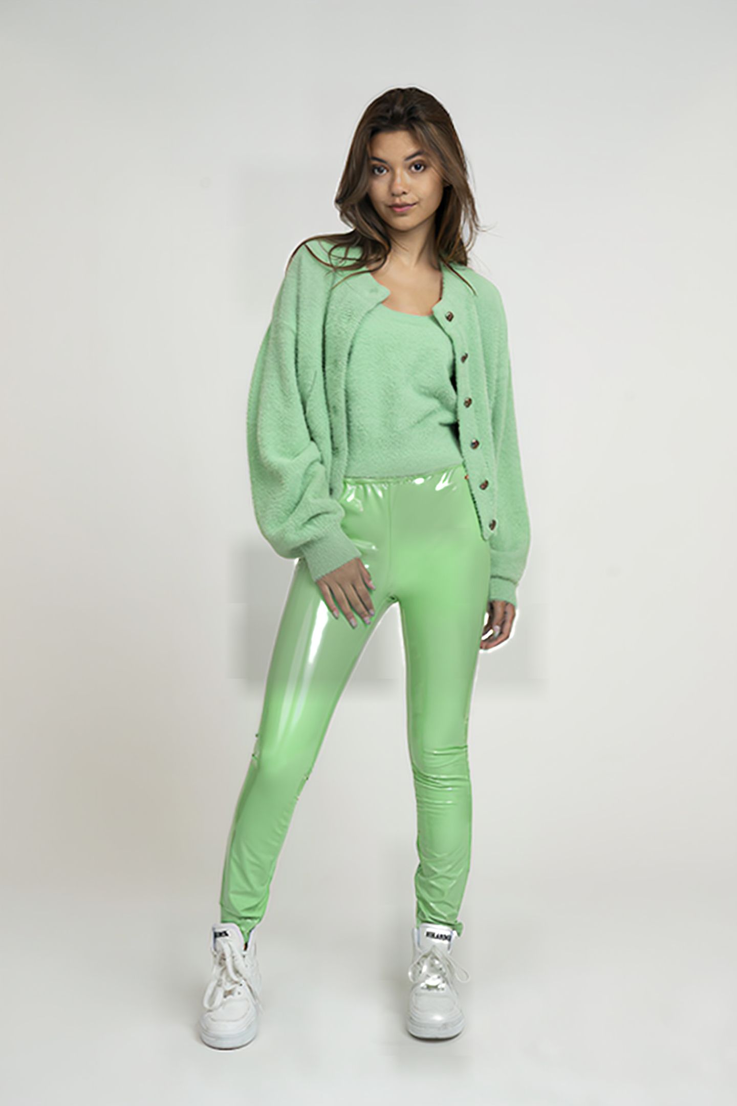 JENNY TOP BRIGHT SAGE GREEN 2