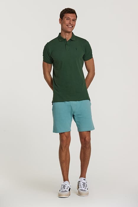 MEN SWEAT SHORTS SOLID STEVE CAMEO BLUE 3