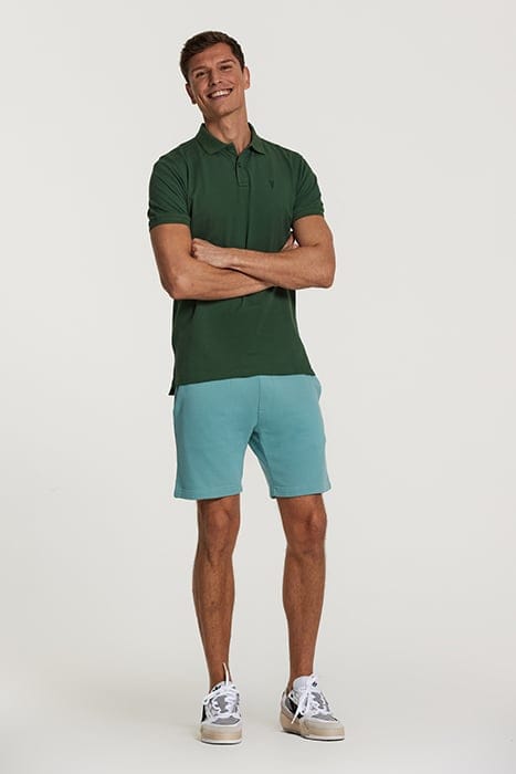 MEN SWEAT SHORTS SOLID STEVE CAMEO BLUE 5
