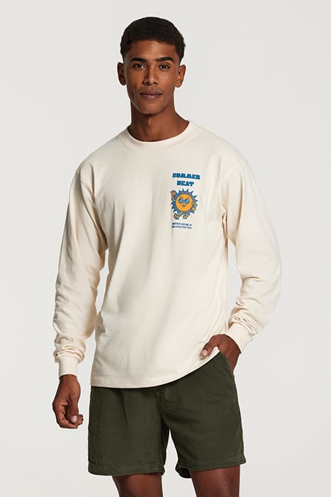 MEN SUMMER HEAT LONGSLEEVE BRIGHT WHITE 1