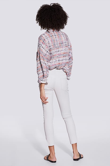 QUARTZ LEATHER PANT IN WHITE 2