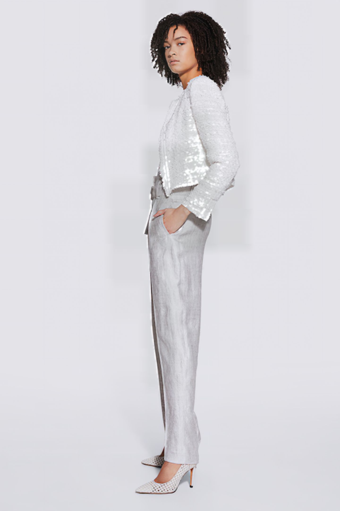 NAJAVA STRAIGHT PANT IN ECRU/GREY 3