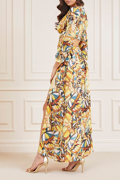 MARCIANO BY GUESS GOLDEN WING MAXI DRE GOLDEN WING PRINT 4