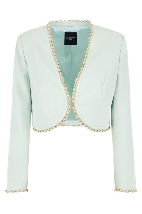 MARCIANO BY GUESS NAUSICA COVER SHOULD BACALAR CROPPED JACKE 6