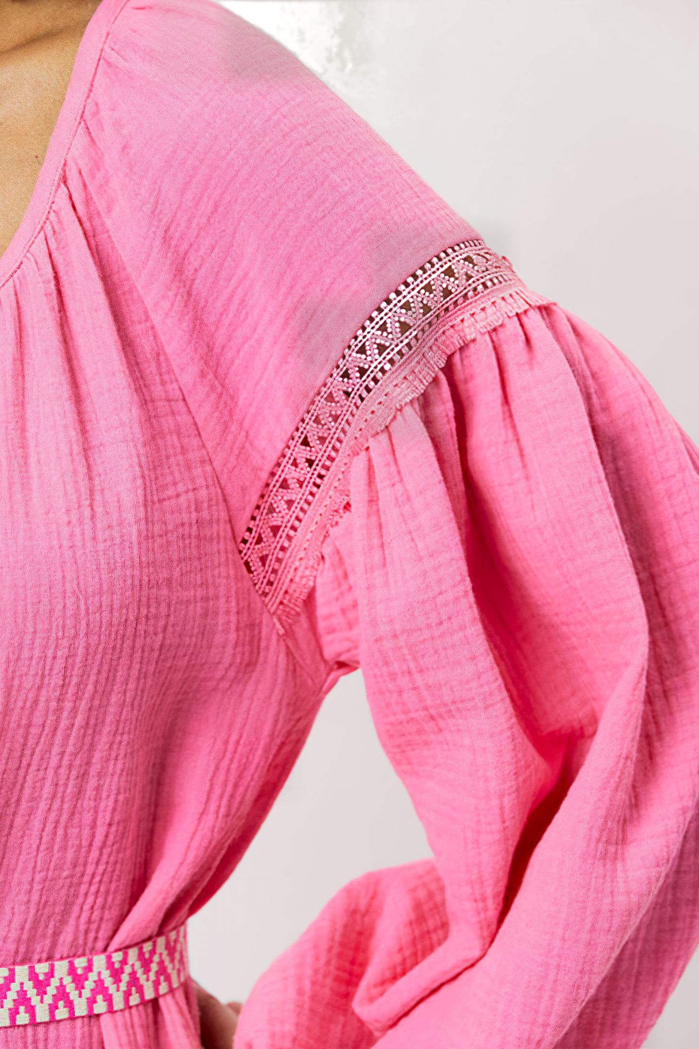 D6CHELSEY MAXI DRESS PINK GLOW 5