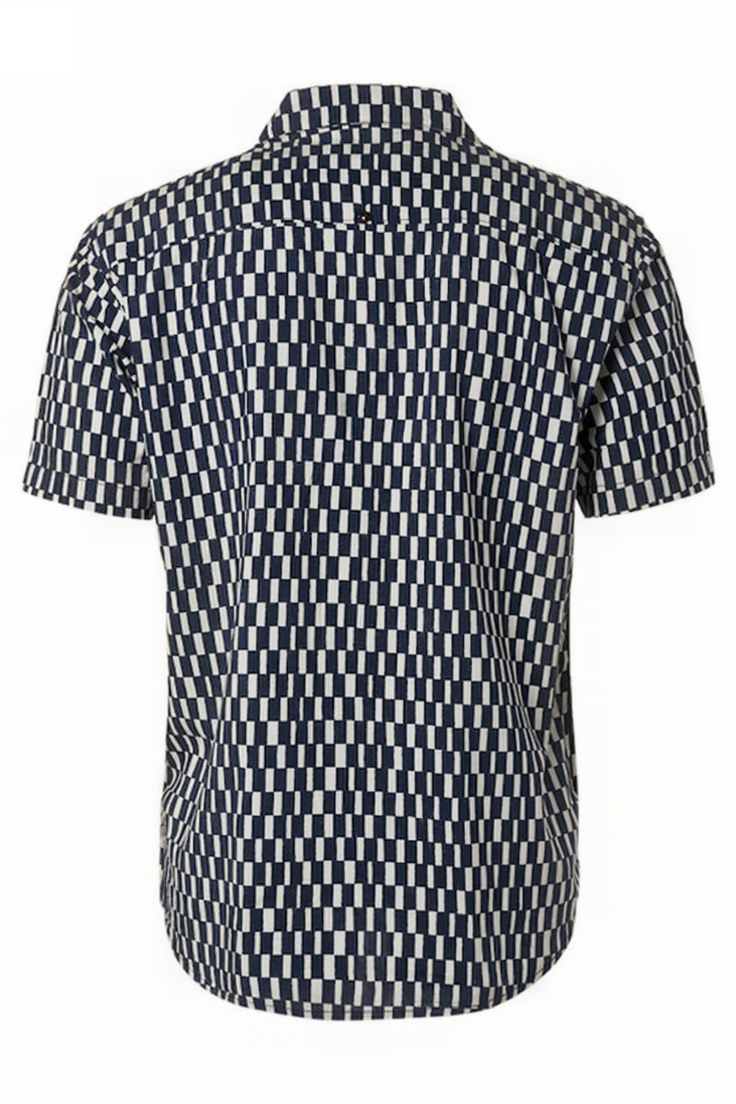 SHIRT SHORT SLEEVE RESORT COLLAR ALLOVER PRINTED NIGHT 5
