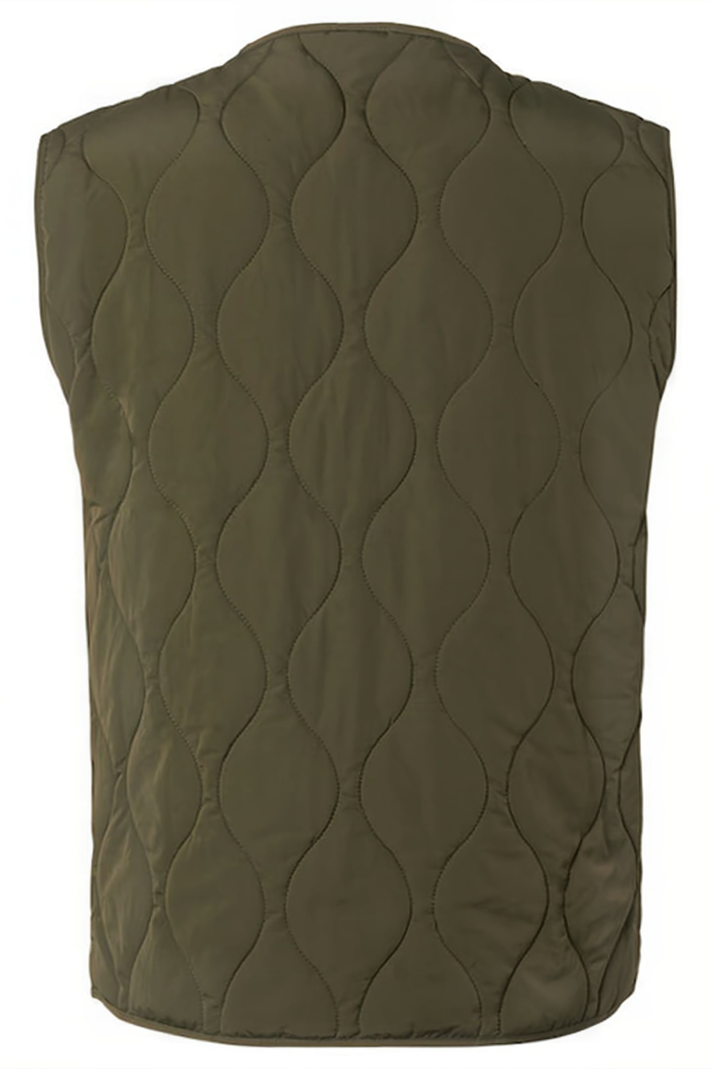 GILET PADDED FULL ZIPPER ARMY 5