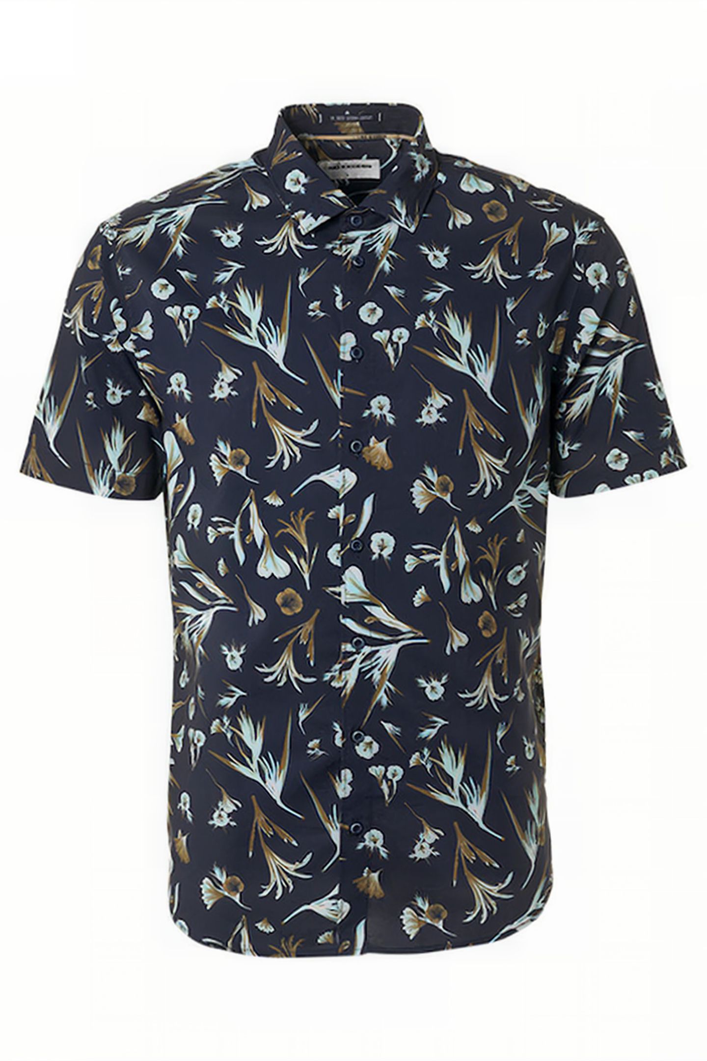 SHIRT SHORT SLEEVE ALLOVER PRINTED NIGHT 4