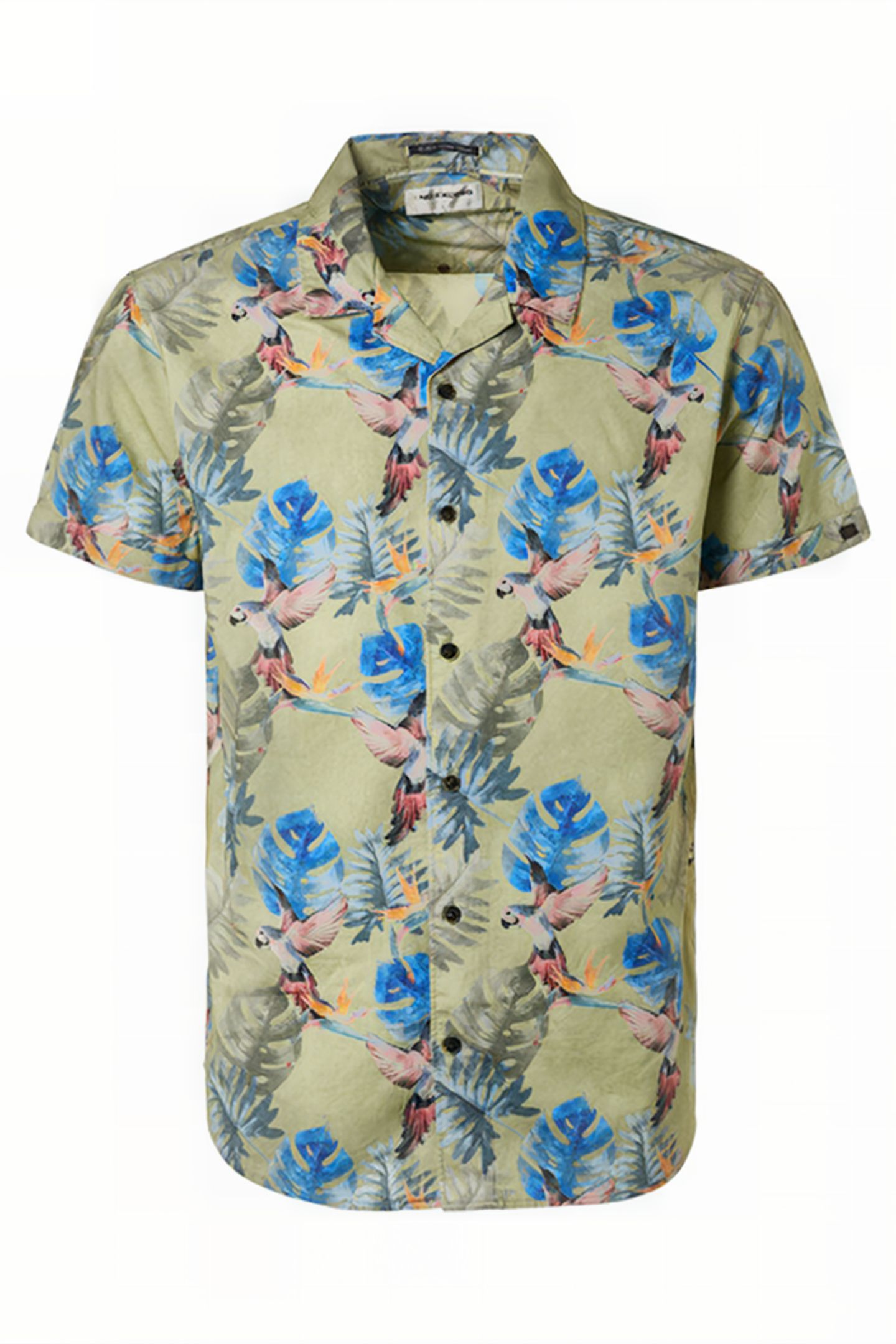 SHIRT SHORT SLEEVE ALLOVER PRINTED SMOKE 4