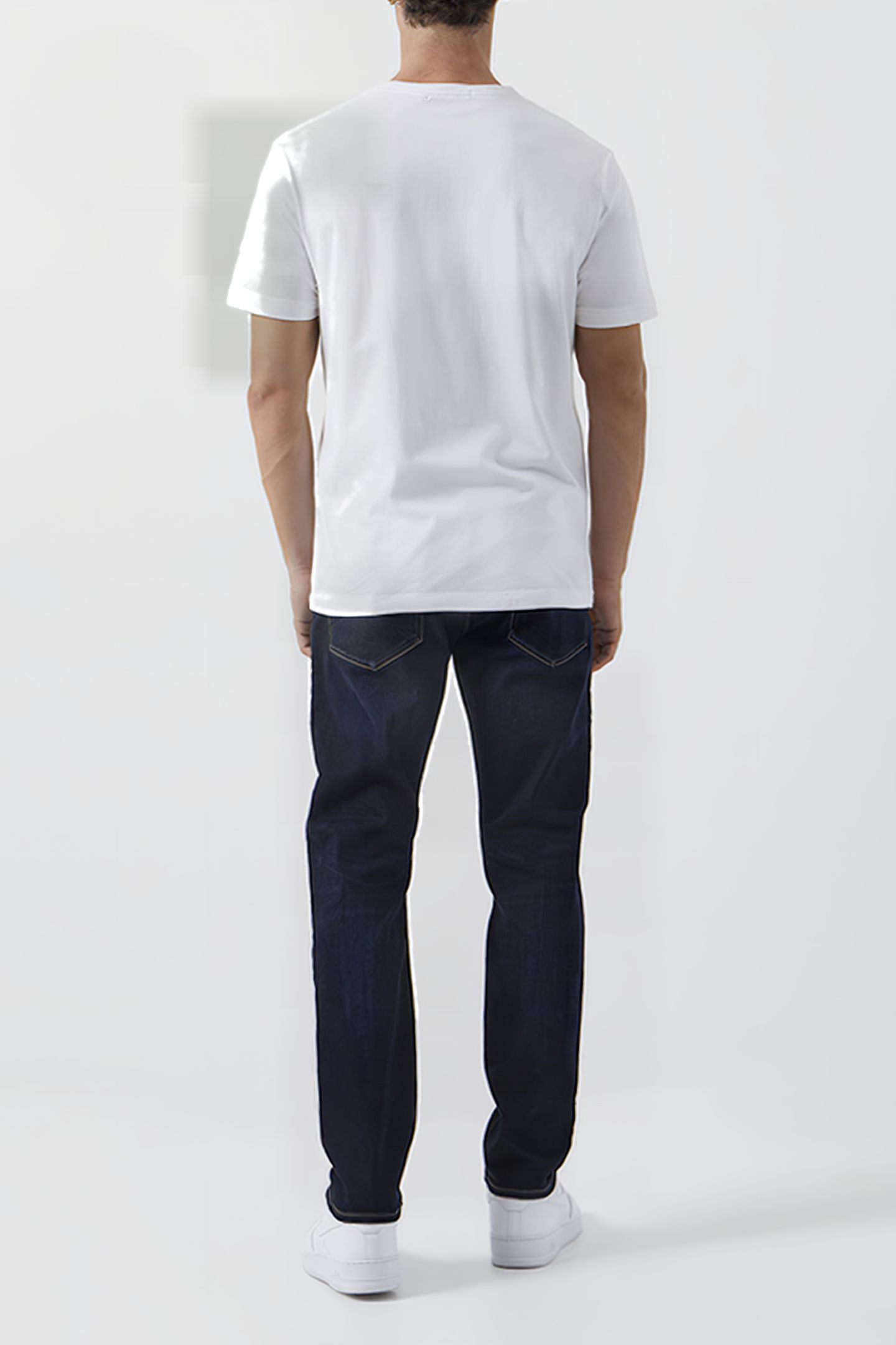 SLIM FIT STRETCH JEANS INDIGO REG 3